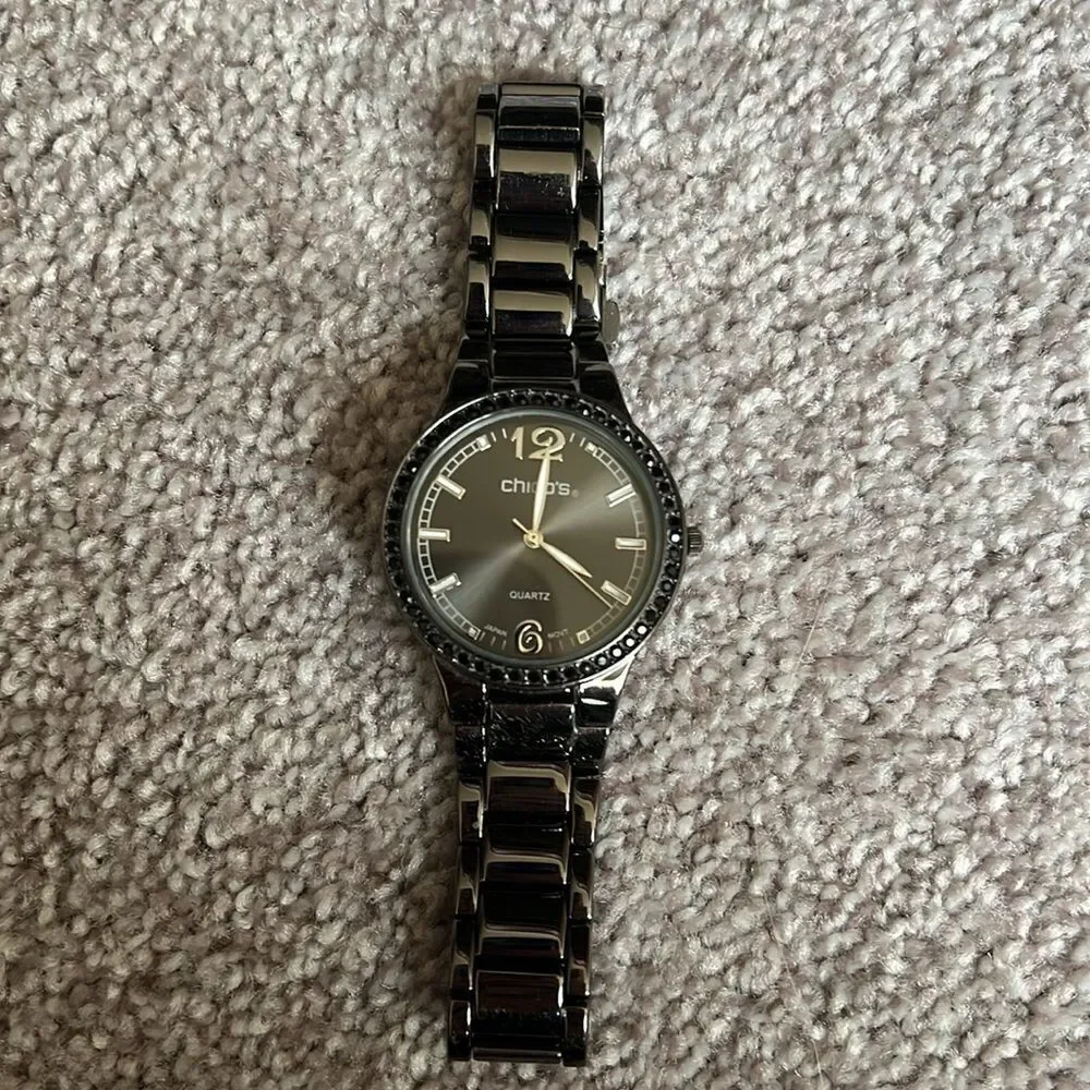 Chicos Gunmetal Watch